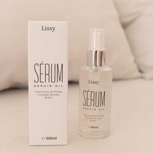 Sérum Repair Oil Lissy 60ml - Transforme Seus Cabelos com Brilho e Vitalidade Imediatos