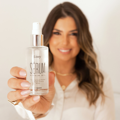 Sérum Repair Oil Lissy 60ml - Transforme Seus Cabelos com Brilho e Vitalidade Imediatos
