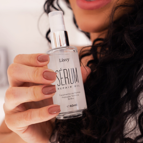 Sérum Repair Oil Lissy 60ml - Transforme Seus Cabelos com Brilho e Vitalidade Imediatos