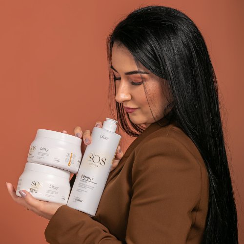 Kit Reconstrutor SOS Extreme Profissional Recuperação, Nutrição e Proteção Imediata para Cabelos Danificados