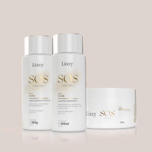 Kit SOS Extreme Home Hidratação Profunda e Recuperação Imediata